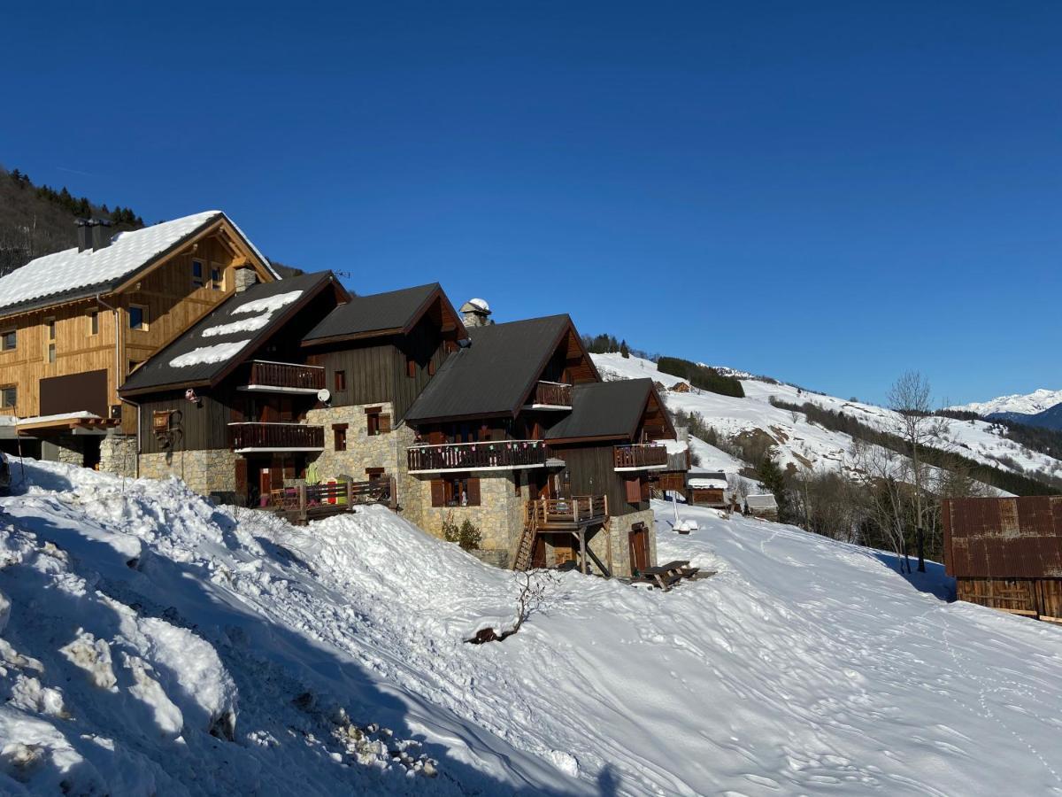 Chalet Lucie Le Cheval Noir Valmorel Exterior foto